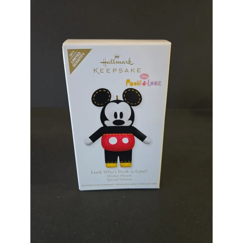 Hallmark Christmas Ornament 2011 Mickey Mouse - Look Who's Pook-a-Looz!